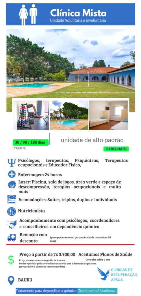clínica de recuperação em SP