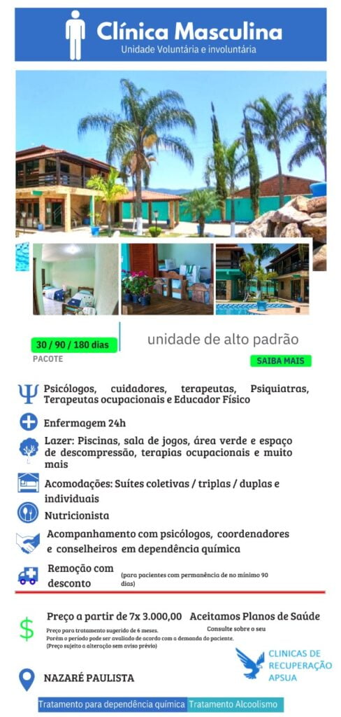 Tratamento do alcoolismo em SP