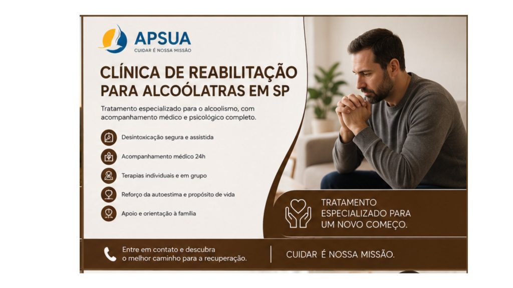 Clínica de Reabilitação para Alcoólatras em SP: Tratamento Especializado