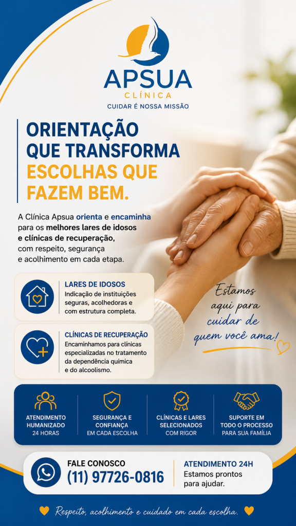Clínica de reabilitação de alto padrão em SP: estrutura diferenciada